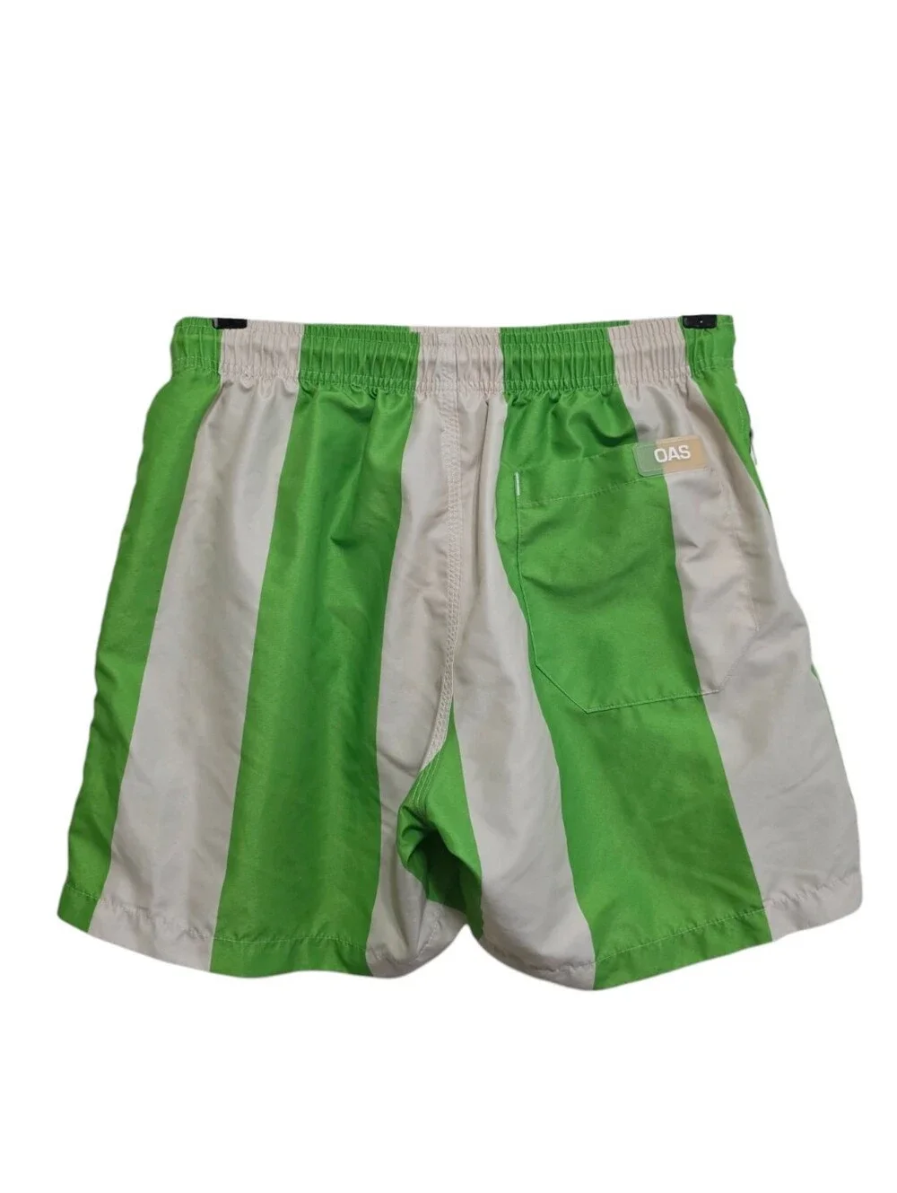 OAS Emerald Stripe Swim Shorts Size Large